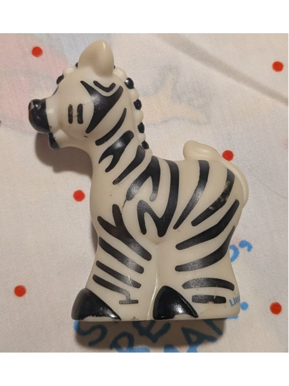 Fisher Price Little People Zebra Animal Figure Zo Safari Toy”